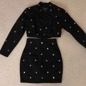 Vintage Parasuco skirt and jacket set